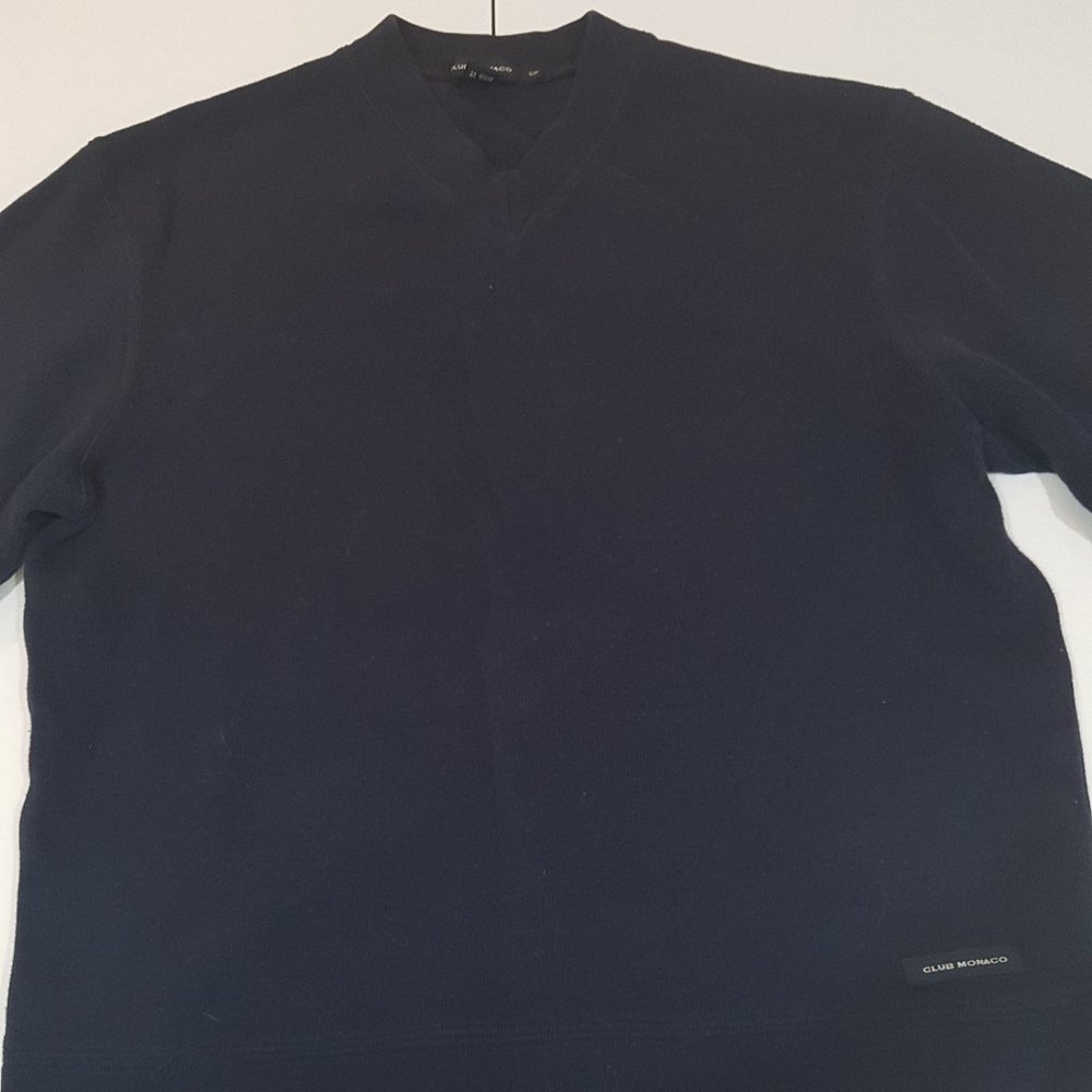 Club Monaco Blue Knit Sweater
